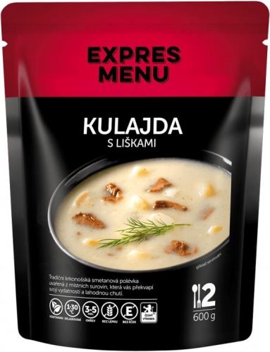 Expres Menu kulajda s liškami 600g