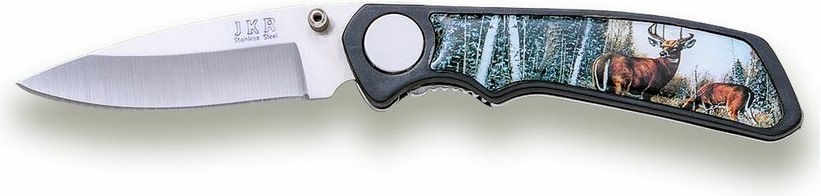 Joker nůž s motivem jelenů 65 mm