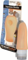 TravelSafe mačkací dávkovací lahev Squeeze Bottle oranžová
