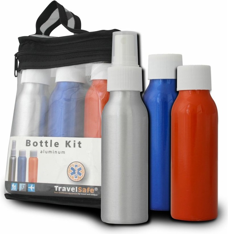 TravelSafe sada toaletních lahviček Bottle Kit