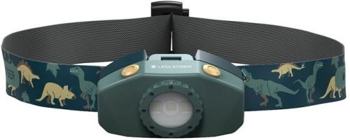 LEDLENSER dětská čelová svítilna Kidled 2 dinosaur
