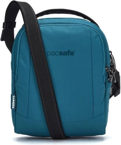 Pacsafe Metrosafe LS100 Crossbody econyl® tidal teal taška přes rameno