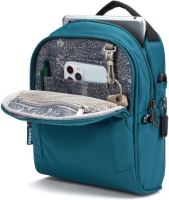 Pacsafe Metrosafe LS100 Crossbody econyl® tidal teal taška přes rameno (10)
