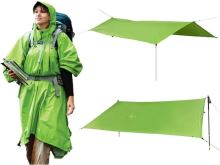 Sea To Summit pončo/přístřešek Nylon Tarp Poncho green