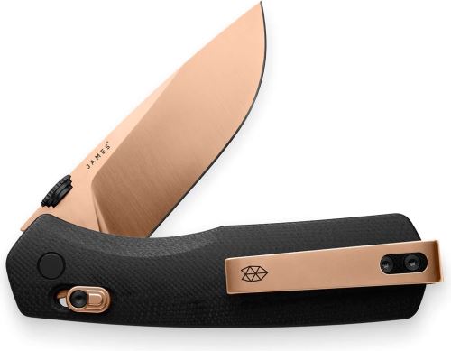 James The Carter Black + Rose Gold / G10