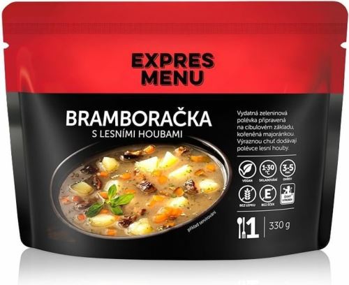 Expres Menu bramboračka s lesními houbami 330g