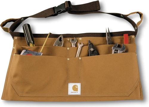 Carhartt zástěra Firm Duck Half Apron brown