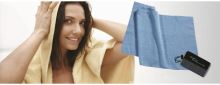 Cocoon cestovní ručník Microfiber Terry Towel Light dolphin grey (1)
