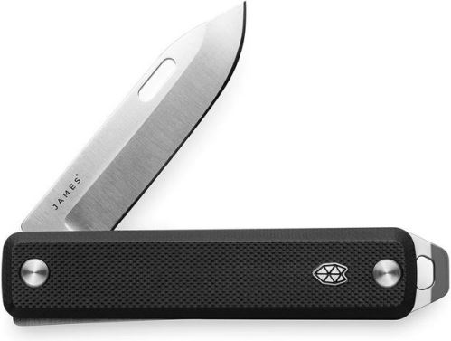 James The Ellis Slim Black + Stainless / G10