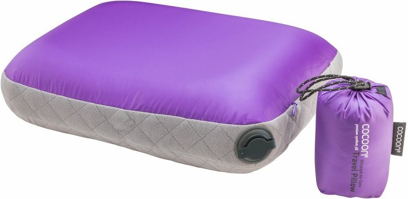 Cocoon nafukovací polštář Ultralight Air-Core purple
