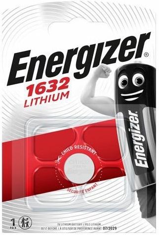 Energizer knoflíková lithiová baterie CR1632
