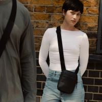 Stubble The Shoulder Bag all black (8)