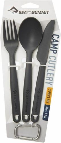 Sea To Summit příbor Camp Cutlery Set charcoal