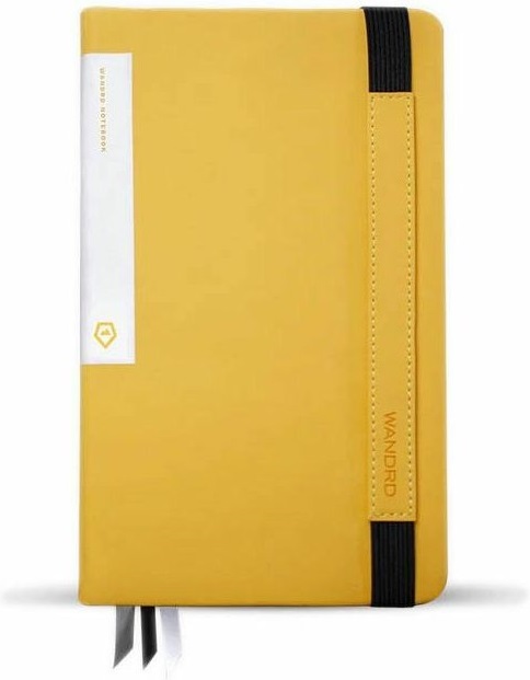 Wandrd zápisník Grid Dot Notebook yellow