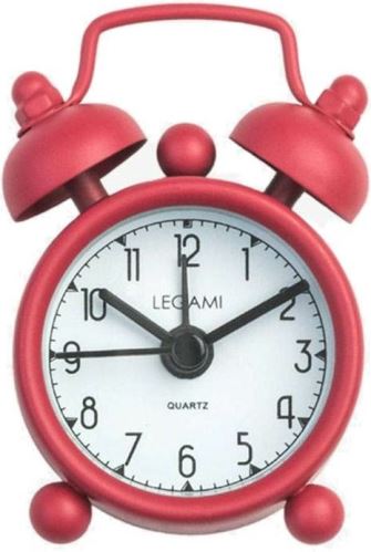 Legami budík Tick Tock Vintage red