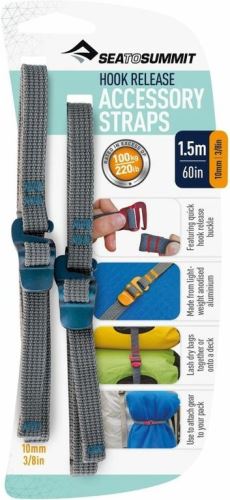 Sea To Summit popruhy Hook Release Accessory Straps 10mm/1.5m blue