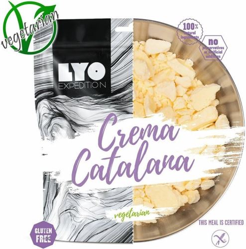 LYOFOOD španělský dezert crema catalana 165g