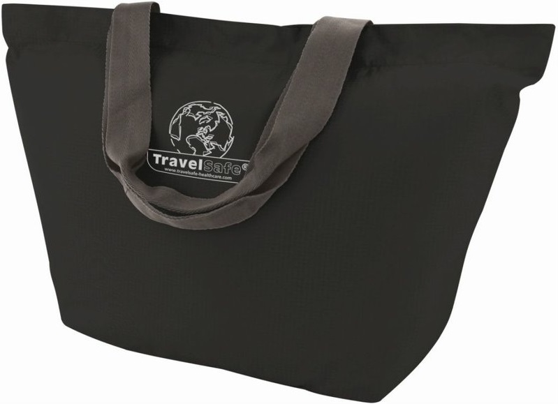 TravelSafe skládací taška Foldable Shoptasche black