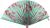 Legami papírový vějíř Fiesta And Siesta Paper Fan Flowers