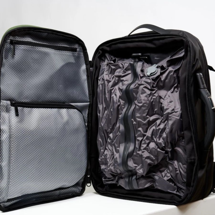 Airback Original na zádech při cestování