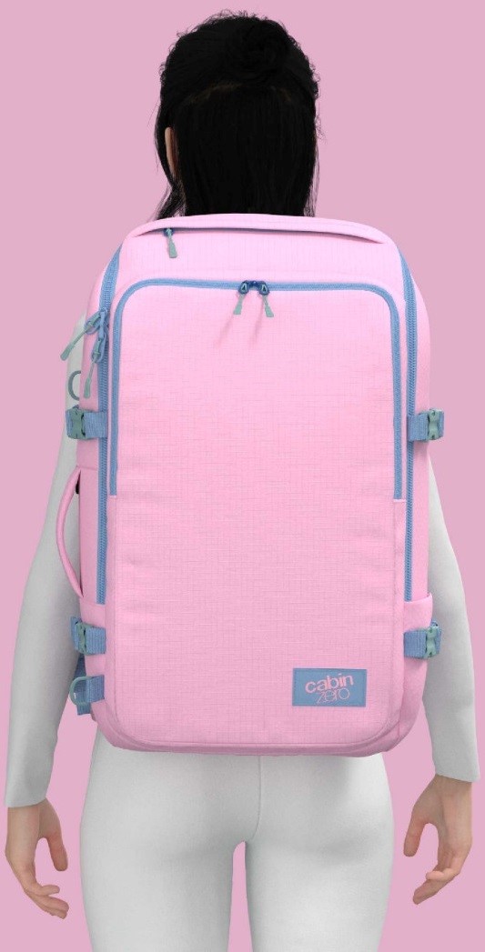 CabinZero Adventure Pro 42l Sakura v praxi