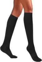 Ostrichpillow bambusové kompresní podkolenky Bamboo Compression Socks L black eclipse