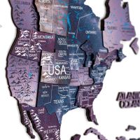 Enjoy the Wood 3D nástěnná dřevěná mapa World Map Sirius Prime (4)