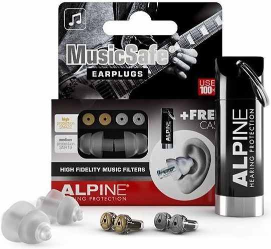 Earplugs ušní ucpávky Alpine MusicSafe
