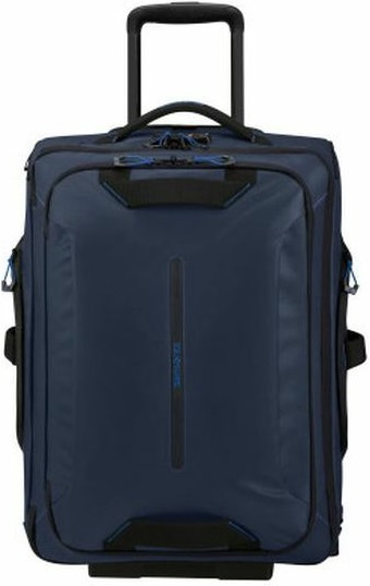 Samsonite kufr Ecodiver Duffle Wheeled 55/20 Backpack blue night