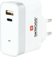 SKROSS nabíjecí adaptér Euro USB Charger Type-C