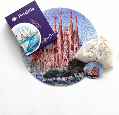 Enjoy the Wood dřevěné puzzle Sagrada Familia