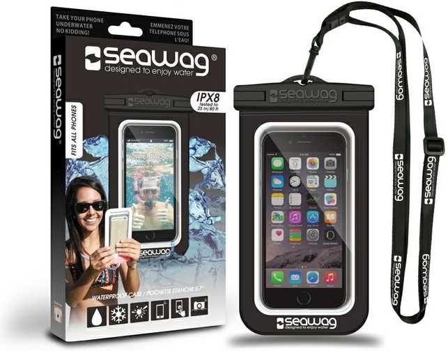Seawag vodotěsné pouzdro na Smartphone černé/bílé