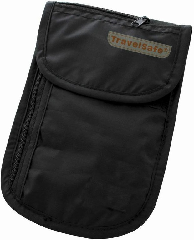 TravelSafe kapsa na krk Checkout black