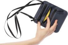 Cocoon skrytá kapsa Secret Neck Wallet navy/yellow (1)