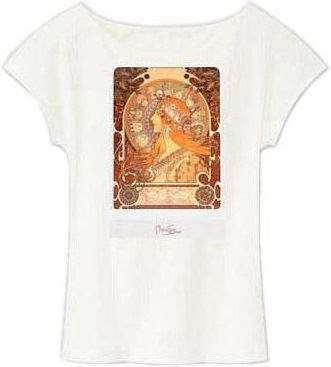 Alfons Mucha dámský top Zodiac