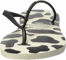 Havaianas dámské žabky Slim Animals white/black (1)