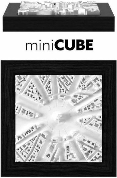 Cityframes Minicube Paris Arc de Triomphe 3D model Paříže