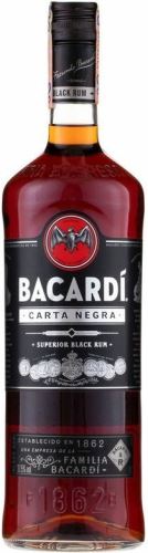 Bacardi Carta Negra 40% 1l