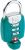 Go Travel zámek TSA Twist ´N´ Set Lock green