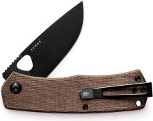James The Folsom Tan + Black / Micarta