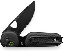 James The Redstone Black + Black Serrated