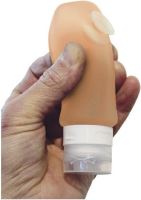 TravelSafe mačkací dávkovací lahev Squeeze Bottle oranžová (2)