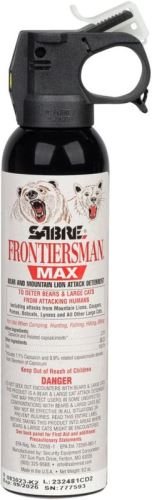 Sabre Red obranný sprej proti medvědům Frontiersman Max 9.2 oz