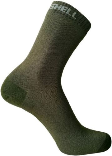 DexShell nepromokavé ponožky Ultra Thin Crew olive-green