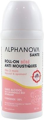Alphanova Santé BIO dětský roll-on repelent proti hmyzu 30ml