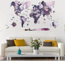 Enjoy the Wood 3D nástěnná dřevěná mapa World Map Sirius Prime XL