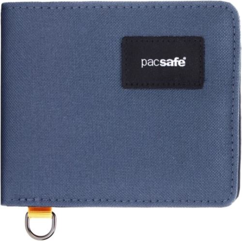 Pacsafe RFIDsafe Bifold Wallet coastal blue bezpečnostní peněženka