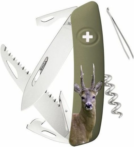 Swiza kapesní nůž D05 Hunting Roe Deer olive