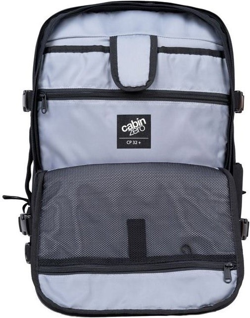 CabinZero Classic Pro 32l Orange Chill – detail batohu