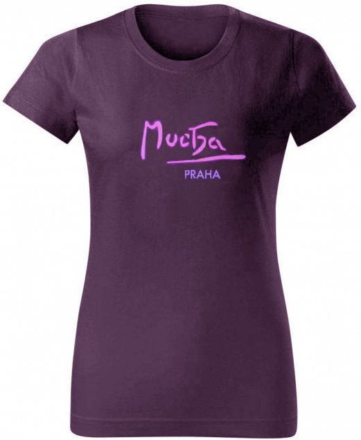 Jordi Nogués dámské triko Signature Mucha purple M